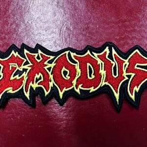 EXODUS...  Embroidered Patch  (thrash metal)    U.S.A   4366