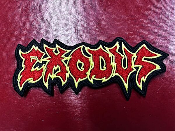 EXODUS...  Embroidered Patch  (thrash metal)    U.S.A   4366