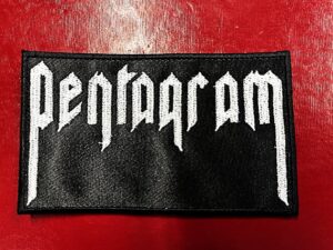 PENTAGRAM...  Embroidered Patch  (doom metal)    U.S.A  4416