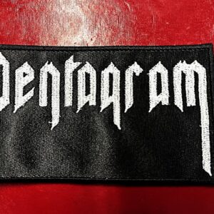 PENTAGRAM...  Embroidered Patch  (doom metal)    U.S.A  4416
