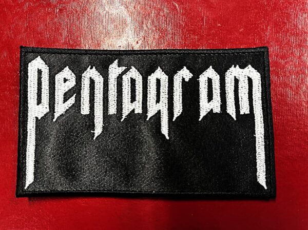 PENTAGRAM...  Embroidered Patch  (doom metal)    U.S.A  4416