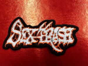 SEXTRASH...  Embroidered Patch  (death thrash)    Brazil   4407