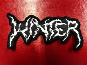 WINTER...  Embroidered Patch  (death doom)    U.S.A   4381