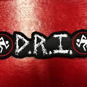 D.R.I...  Embroidered Patch  (crossover)    U.S.A   4350