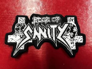 EDGE OF SANITY...  Embroidered Patch  (progressive death)    Sweden   4361
