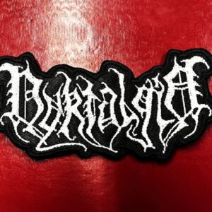 NYKTALGIA...  Embroidered Patch  (black metal)    Germany   4351