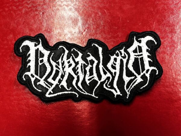 NYKTALGIA...  Embroidered Patch  (black metal)    Germany   4351