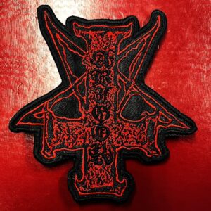 ABIGOR...  Embroidered Patch  (black metal)    Austria   4360