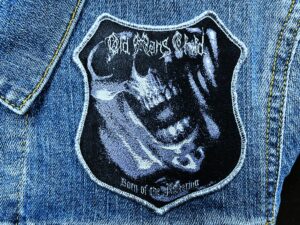 OLD MAN'S CHILD...  Woven Patch  (black metal)   Norway    (4174)