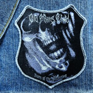 OLD MAN'S CHILD...  Woven Patch  (black metal)   Norway    (4174)