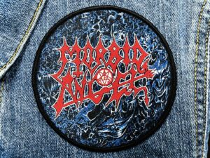 MORBID ANGEL...  Woven Patch  (death black)    U.S.A   (4044)