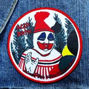 ACID BATH...  Woven Patch  (sludge metal)  U.S.A   4053