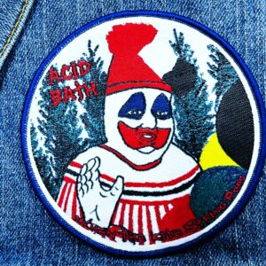 ACID BATH...  Woven Patch  (sludge metal)  U.S.A   713