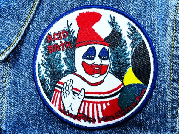 ACID BATH...  Woven Patch  (sludge metal)  U.S.A   713