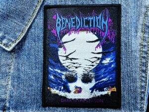 BENEDICTION...  Woven Patch  (death metal)   U.K   (2922)