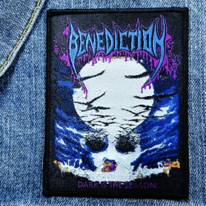 BENEDICTION...  Woven Patch  (death metal)   U.K   (2922)