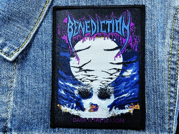 BENEDICTION...  Woven Patch  (death metal)   U.K   (2922)