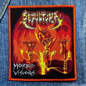 SEPULTURA...  Woven Patch  (death thrash)    Brazil   (594)