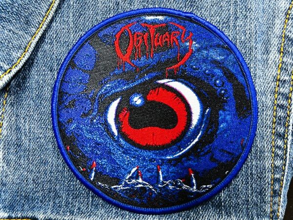 OBITUARY...  Woven Patch  (death metal)   U.S.A   (409)