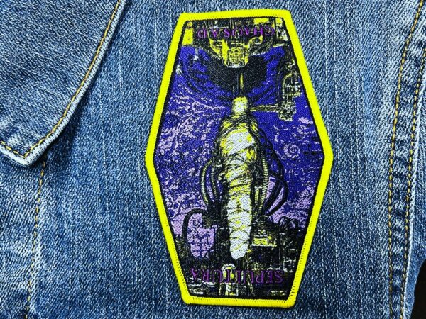 SEPULTURA...  Woven Patch  (death thrash)    Brazil   (3966)