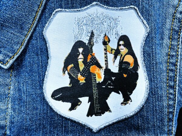IMMORTAL...  Woven Patch  (black metal)   Norway    (2672)