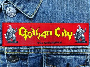 GOTHAM CITY...  Woven Patch  (heavy metal)    Sweden   (2092)
