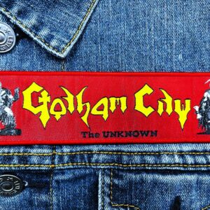GOTHAM CITY...  Woven Patch  (heavy metal)    Sweden   (2092)