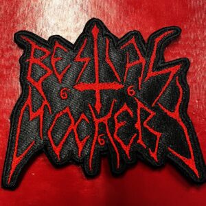 BESTIAL MOCKERY...  Embroidered Patch  (black metal)    Sweden   4462