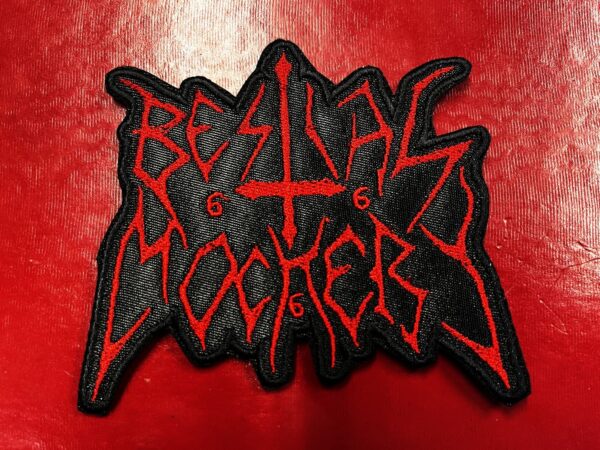 BESTIAL MOCKERY...  Embroidered Patch  (black metal)    Sweden   4462