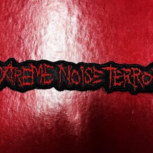 EXTREME NOISE TERROR...  Embroidered Patch  (grindcore)    U.K   4433