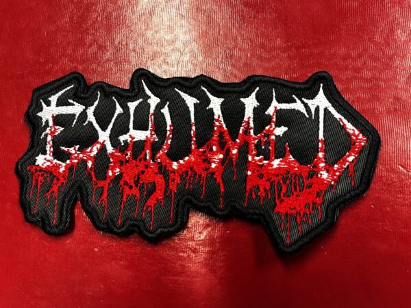 EXHUMED...  Embroidered Patch  (death thrash)    U.S.A   4449