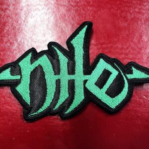 NILE...  Embroidered Patch  (death metal)    U.S.A   4452