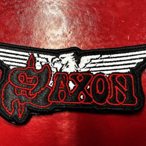 SAXON...  Embroidered Patch  (nwobhm)    U.K   4414