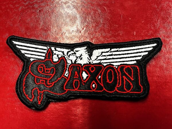 SAXON...  Embroidered Patch  (nwobhm)    U.K   4414
