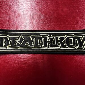 DEATHROW...  Embroidered Patch  (thrash metal)    Germany  4420