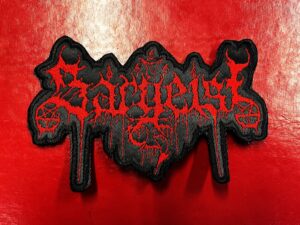 SARGEIST...  Embroidered Patch  (black metal)    Finland   4460