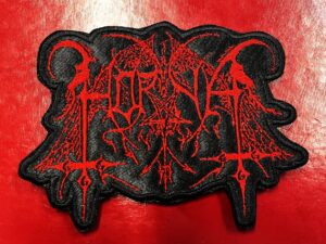 HORNA...  Embroidered Patch  (black metal)    Finland   4445