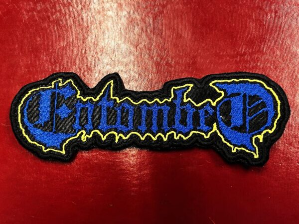 ENTOMBED...  Embroidered Patch  (death metal)    Sweden   4459