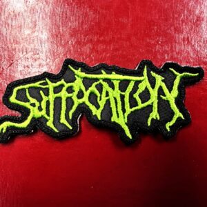 SUFFOCATION...  Embroidered Patch  (death metal)   U.S.A   1575