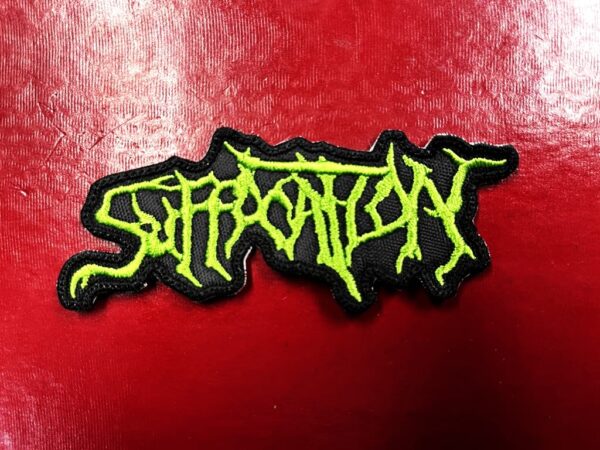 SUFFOCATION...  Embroidered Patch  (death metal)   U.S.A   1575