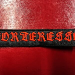 FORTERESSE...   Embroidered Patch   (Atmospheric Black)   Canada   1626
