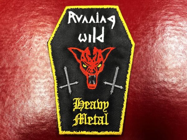 RUNNING WILD...  Embroidered Patch  (heavy metal)   Germany   850