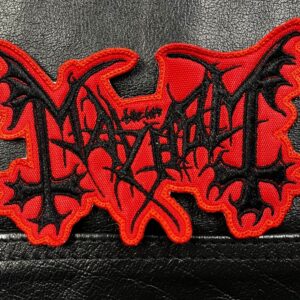 MAYHEM...   Embroidered patch   (black metal)   Norway   4024