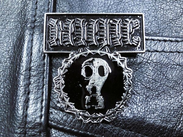 REVENGE...  Metal  Pin / Badge  (war metal)   Canada   692