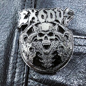 EXODUS...  Metal  Pin / Badge  (thrash metal)  U.S.A   689