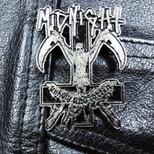 MIDNIGHT...  Metal  Pin / Badge  (speed metal)    U.S.A   687