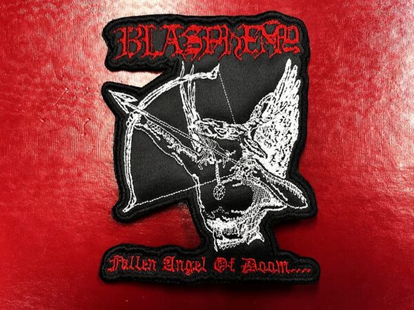 BLASPHEMY...  Embroidered Patch  (war metal)    Canada   4506