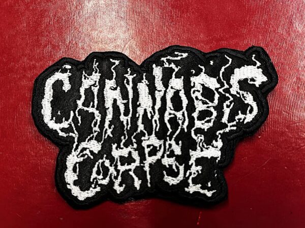 CANNABIS CORPSE...  Embroidered Patch  (death metal)    U.S.A   4482
