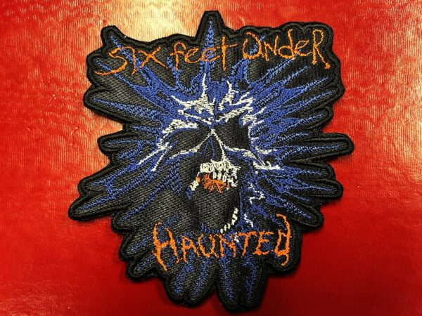 SIX FEET UNDER...  Embroidered Patch  (death metal)    U.S.A   4508