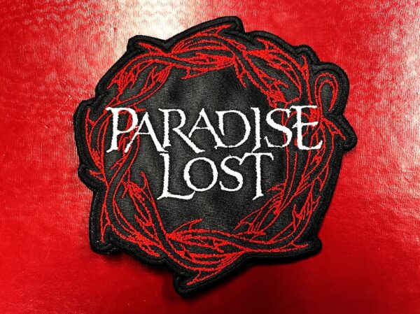 PARADISE LOST...  Embroidered Patch  (gothic doom)     U.K   4509